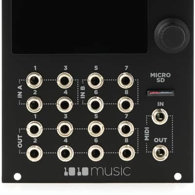 1010music Bitbox Micro Eurorack Compact Sampler with Touchscreen - Black image 1