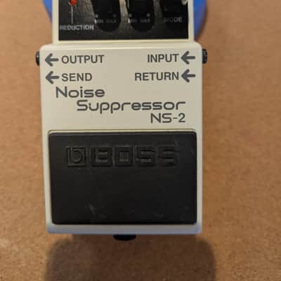Boss NS-2 Noise Suppressor (Silver Label) 1989 - Present - White image 1