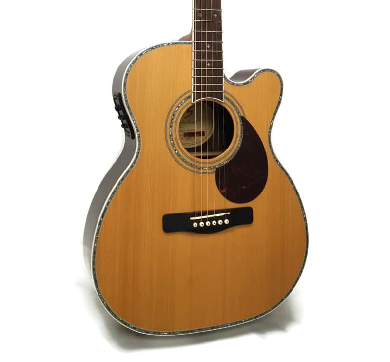 Samick Greg Bennett Design OM8CE Orchestra Cutaway Acoustic