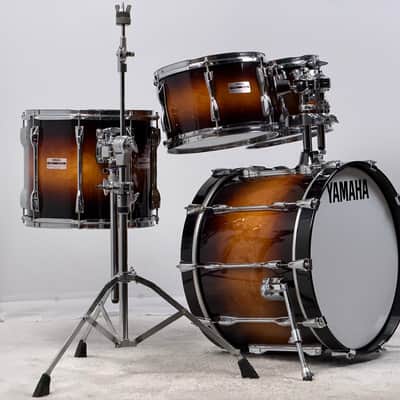 Yamaha 20/10/12/14" Recording Custom 1994 Drum Set - Tobacco Sunburst image 2