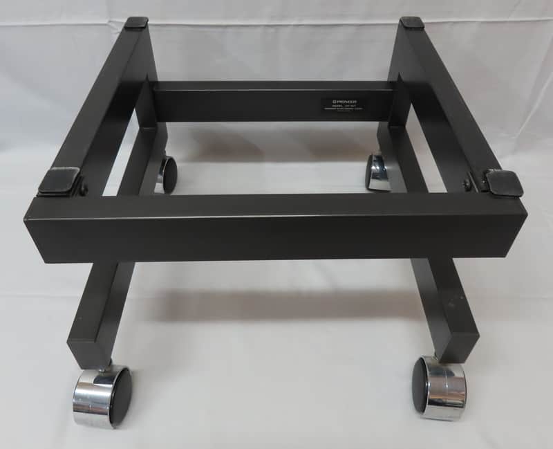 Vintage Pioneer CP-107 Speaker Stands - Metal Stand Pair For S