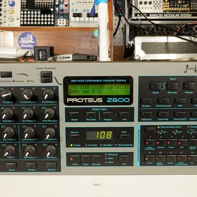 E-MU Systems Proteus 2500 Rackmount 128-Voice Sampler Module 2001 - Black image 6