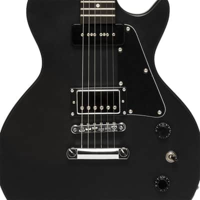 Stagg Standard Series, Electric Guitar With Solid Mahogany Body Flat Top Sel-Hb90 Blk image 4