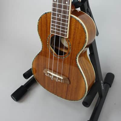 Oscar Schmidt Wide Neck Tenor Ukulele- Natural Koa w/ Gig Bag (Used) image 6