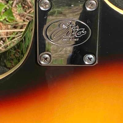 Rare Eko Asymmetric Double Cutaway Florentine Semi-Hollow Electric Guitar – Vintage Italian Design image 12