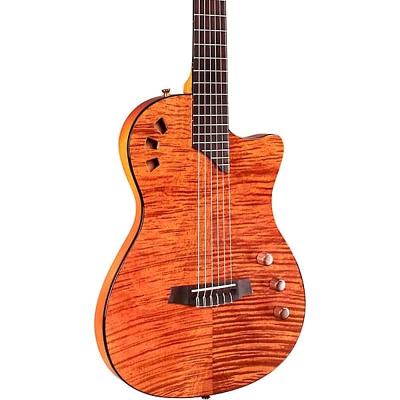 Cordoba Stage Nylon-String Electric Guitar - Natural Amber image 1