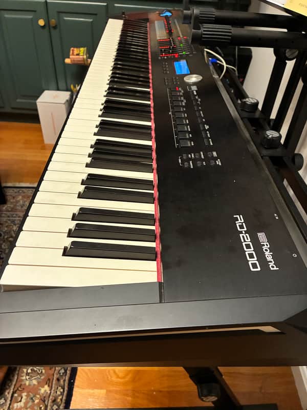 Roland RD-2000 88-Key Digital Stage Piano 2017 - Present - Black image 1