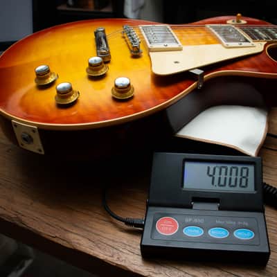 Gibson Custom 1960 Les Paul Reissue VOS w/Case - Tangerine Burst - Preowned image 9