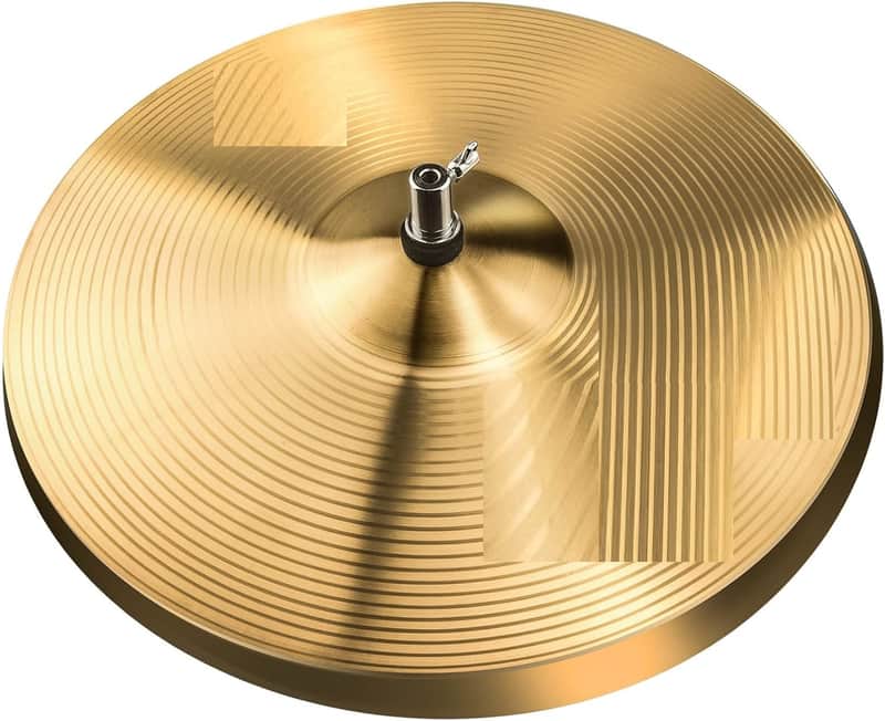 14" Hi Hat Cymbals Pair(14"Hi-Hats) – Drum Cymbals for Drum Set – Bright Sound, Crisp, Smooth, and Durable Hi-Hat Cymbals for Drummers image 1