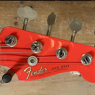 Fender Jazz Bass 1962 - Red Refin image 3