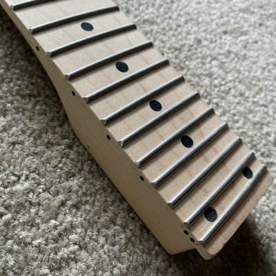 Maple Wood Mikro Ibanez Short Scale Guitar Neck, 24 Frets Fingerboard image 3