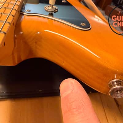 2021 Fender Japan MIJ Hybrid II Jazzmaster Vintage Natural Maple Fingerboard image 12