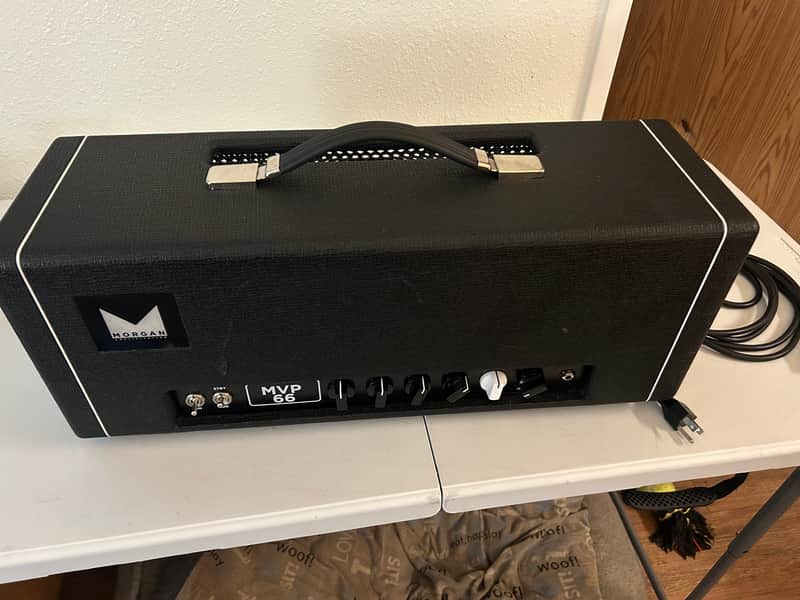 Morgan Amplification MVP66 50-Watt Guitar Amp Head 2020 - Black image 1