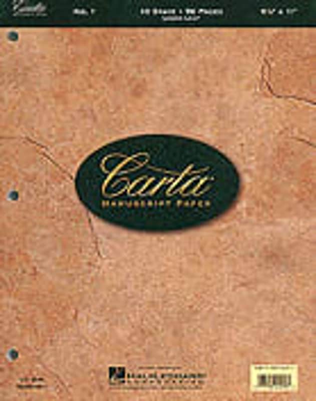 Carta Manuscript Paper No. 1 - Basic image 1