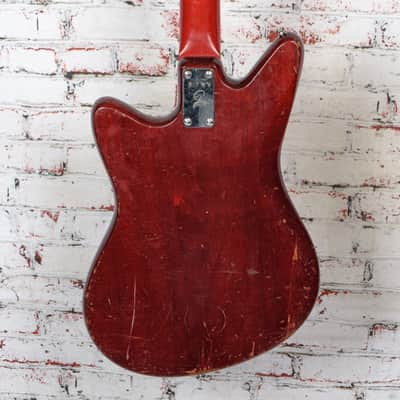Galanti - 1960's Grand Prix Made In Italy Electric Guitar Cherry - VINTAGE image 25