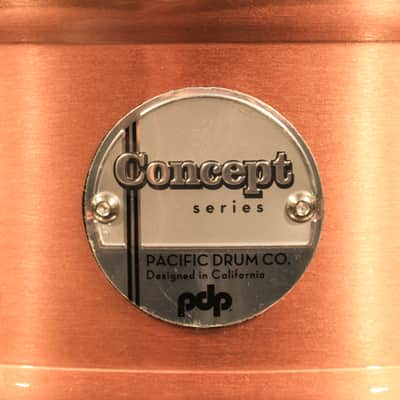 PDP Concept Series Copper Snare Drum - 5 x14 inch - New! image 5