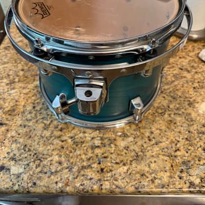 Taye Pro X 12” x 9” Tom 2010’s - Blue Satin with suspension mount image 3