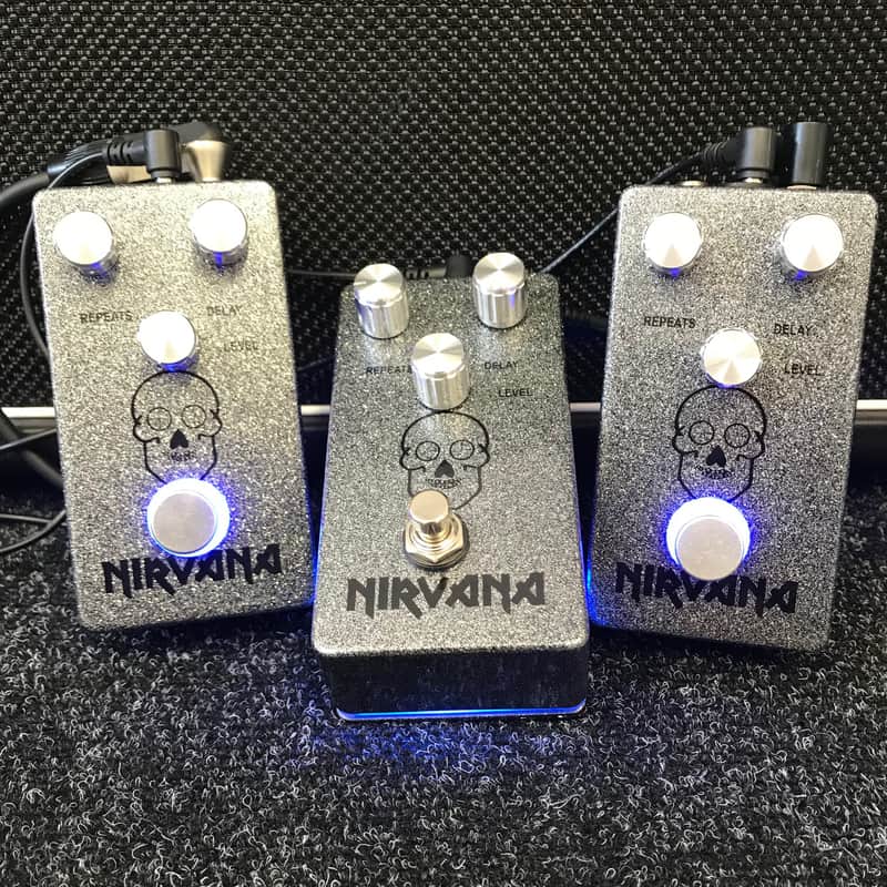 Flattley Guitar Pedals Nirvana Analogue Delay/Halo Light Ring image 1