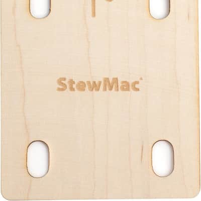 StewMac Neck Shims for Bass, Shaped - 6 Pack of 1 Degree Shims image 2