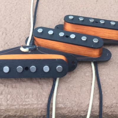 Hand Wound Stratocaster Pickups Set-2/5 Alnico-Handwound Strat-Tone Hatch-Alnico 2 and 5 image 1