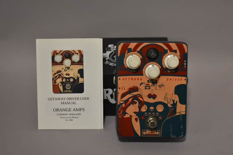 Orange Amps Getaway Driver Overdrive And Cab Simulator w/BOX image 1