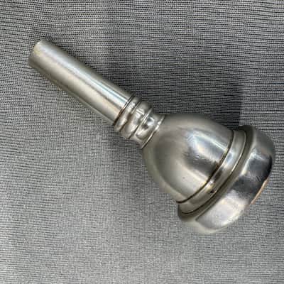 Vintage Vincent Bach Corp 12C Trombone Mouthpiece 1960s - Silver image 5