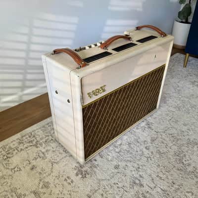 Vox AC30H2 50th Anniversary Hand-Wired Heritage Collection 30-Watt 2x12" Guitar Combo 2007 - Tan image 3