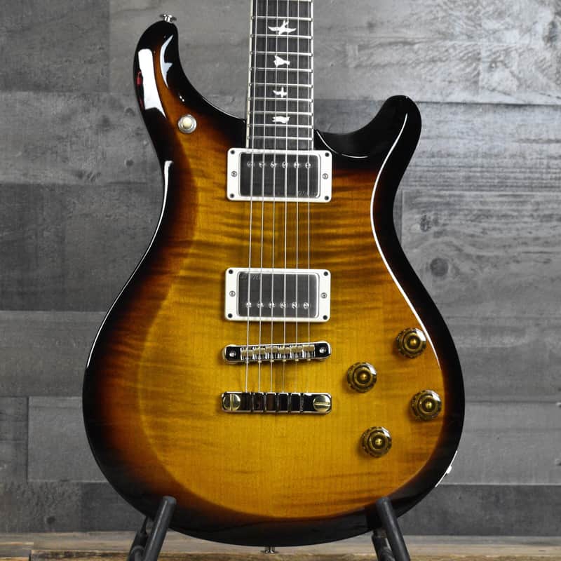 Mint Paul Reed Smith S2 McCarty 594 Doublecut - Black Amber with Gig Bag image 1