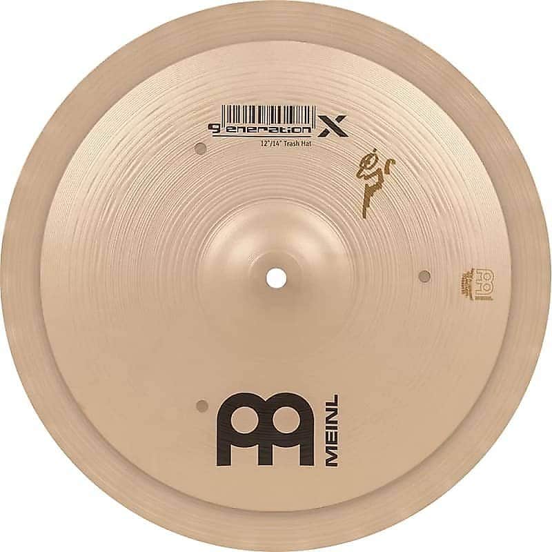 Meinl Generation X GX-12/14TH 12/14" Trash Hat, pair image 1