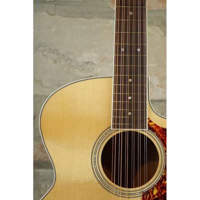 GUILD F-2512CE Cutaway Deluxe Maple 12 String NAT Natural Blonde - Jumbo 12 Corde Elettricficata Fishman - Westerly Archback Co image 8