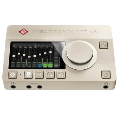Neumann MT 48 US - Premium USB-C Audio Interface with Touchscreen Control, AES67, MIDI Interface, & ADAT/S/PDIF Expansion Connectivity image 1