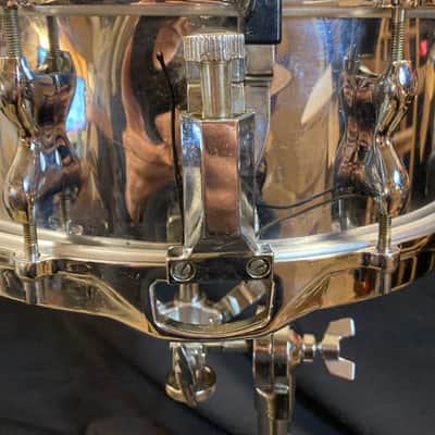 John Grey - 5x14" Autocrat Metal Snare Drum, Modified 1970's - Chrome over Steel image 16