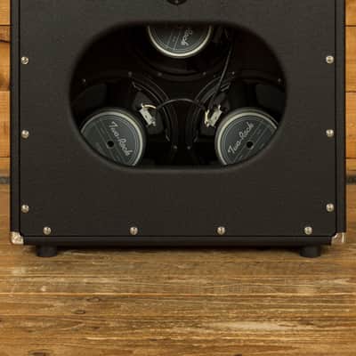 Two-Rock 3x10" Cab Black Bronco - Black Matrix Cloth w/Metal Trim image 3