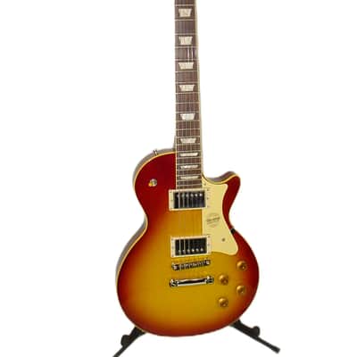 Heritage Custom Shop Core H-150 Plain Top Electric Guitar - Tobacco Sunburst w/ Case image 2