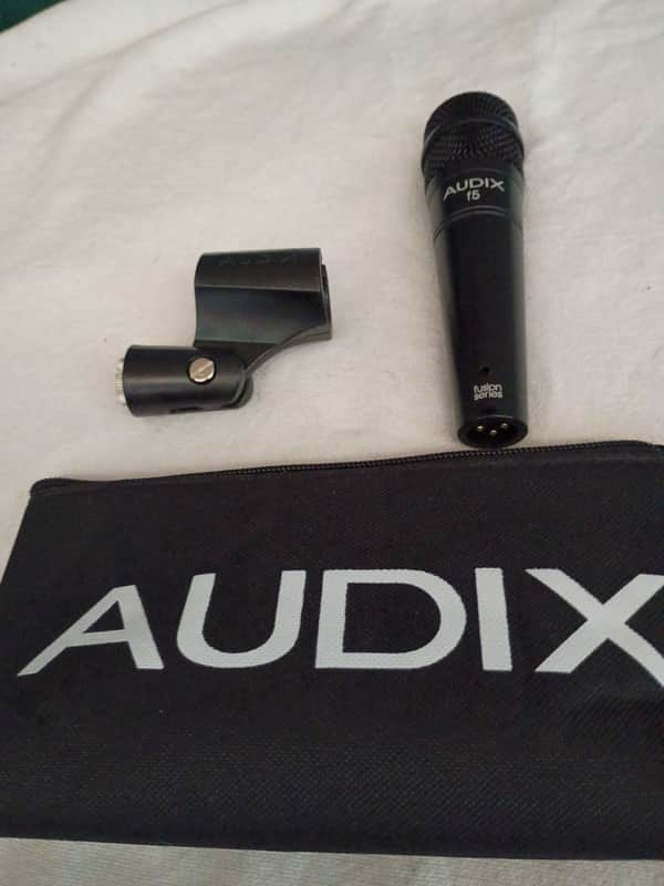 Audix F5 Hyper-Cardioid Dynamic Tom/Snare Mic 2010s - Black image 1