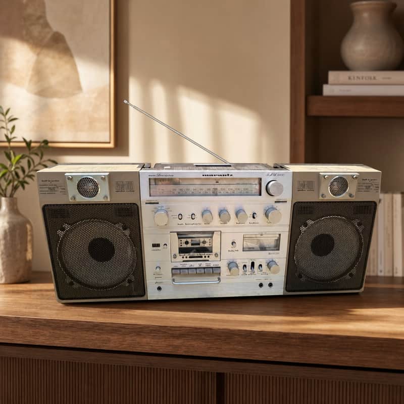 Marantz CRS-7000 Rare Vintage Japan Boombox Getto blaster Warranty Serviced image 1