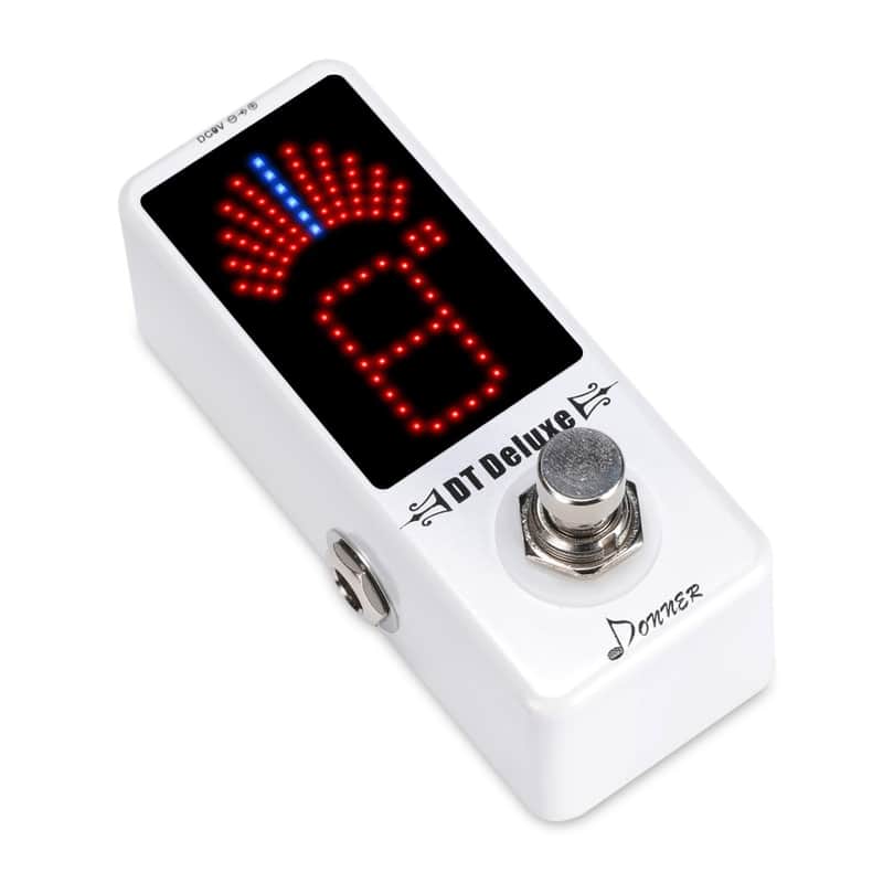 Donner New Tuner DT Deluxe Guitar Tuner Pedal +/- 1 Cent True Bypass image 1