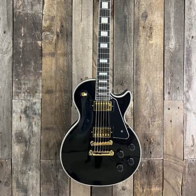Les Paul Custom Ebony Inspired By Gibson Custom Epiphone Bild 1