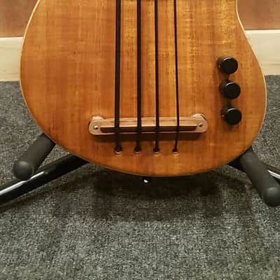 Kala California U-bass Koa 4 string fretless PRICE DROP, reduced shipping! image 3