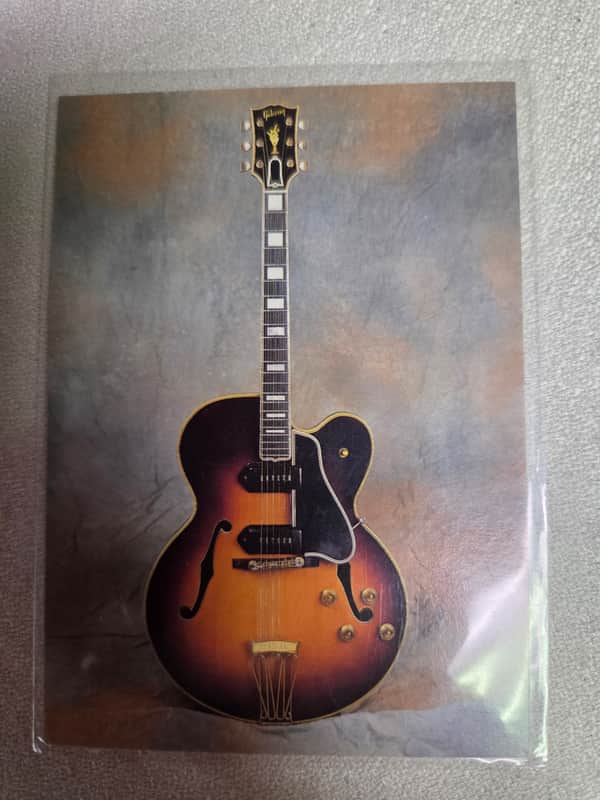 1957 Gibson Byrdland Classic American Guitar Card Case Candy image 1