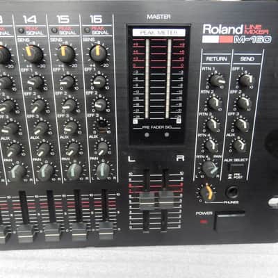 Roland M-160 Rack Mountable sixteen-channel Line Mixer..Rare | Reverb
