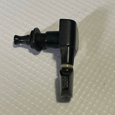 2005 Era Jackson Dinky Guitar Black Reverse Jin Ho Korea Tuners Tuning Pegs 6 In Line image 4