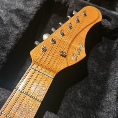 Shabat Leopard 2020s  - Aged Olympic White over 3-tone Sunburst image 8