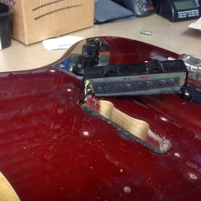Fender Jazz Bass 1973 - Candy Apple Red image 2