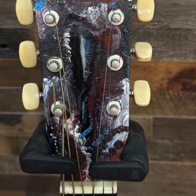 Kay Guitars K-500 1970'S-1980'S - HAND PAINTED TOP GLOSS BACK image 2