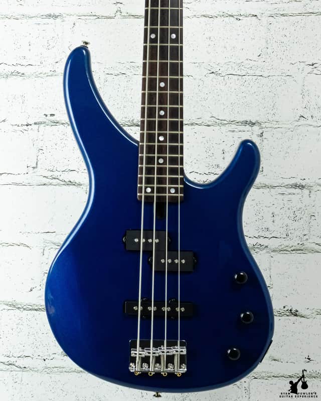 Yamaha TRBX174 4-String Bass Dark Blue Metallic image 1