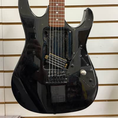 Partscaster Frankenstrat Partscaster one pickup EVH - Black image 1