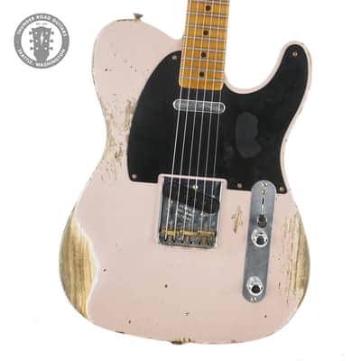2022 Fender Custom Shop '52 Telecaster Relic Dirty Shell Pink image 1