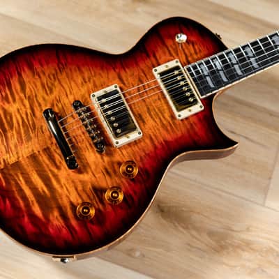 ESP USA Eclipse Full Thickness w/ Seymour Duncans – Tiger Eye Sunburst image 9