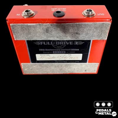 Fulltone Custom Shop FD-3 Full Drive 3 20th Anniversary Edition Dual Overdrive - x9723 image 5